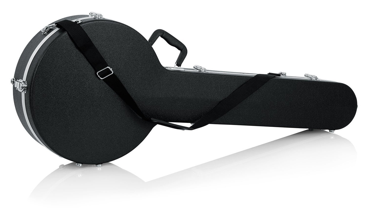 Gator Cases Deluxe ABS Molded Case for Full Size Banjo's (GC-BANJO-XL)