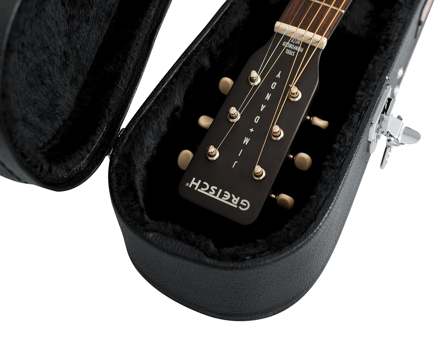 Gator Cases Hard-Shell Wood Case for 3/4 Size Acoustic Guitars; (GWE-ACOU-3/4)