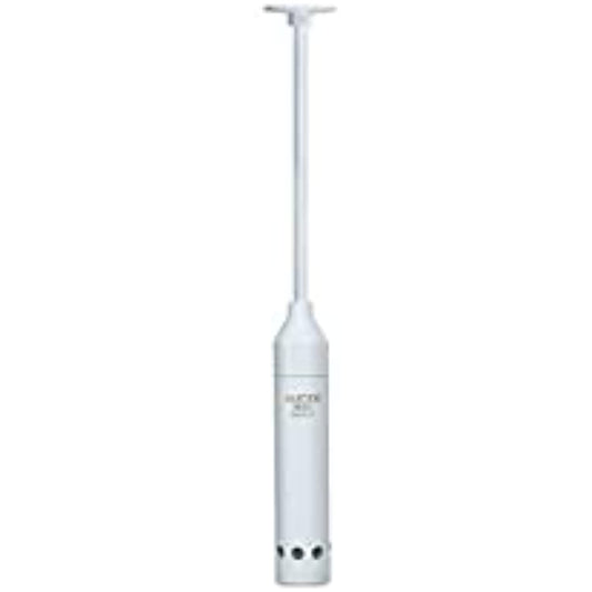 Audix M55 Installed Sound Omnidirectional Hanging Ceiling Microphone with Height Adjustment, White