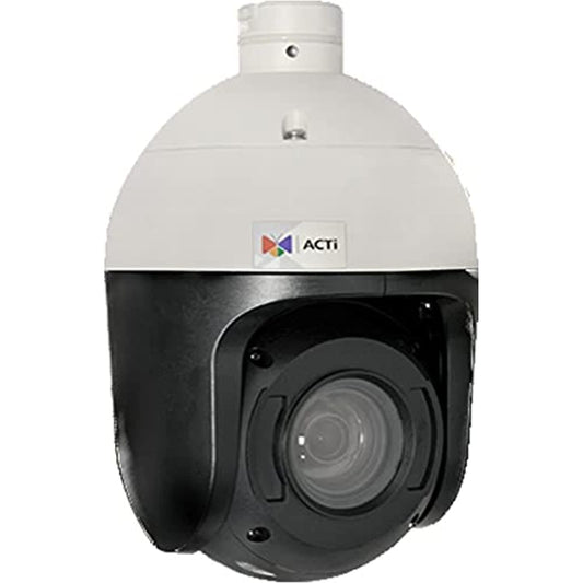 ACTi I915 2MP Video Analytics Outdoor Speed Dome Camera with ELLS, DC iris, Auto Focus, H.264, 1080p/60fps, 2D+3D DNR, Audio, MicroSDHC/MicroSDXC, High PoE/AC24V, IP66, IK10, DI/DO, Built-in Analytics