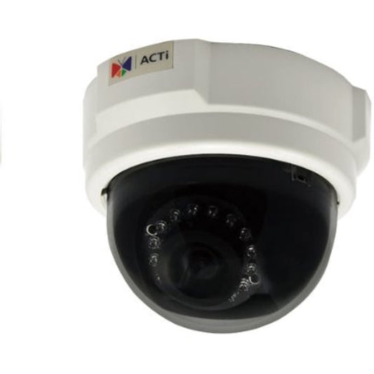 ACTi Surveillance E54 5MP Indoor Dome WDR Fixed Lens f3.6mm/F1.8 H.264 1080p/30fps Camera Retail