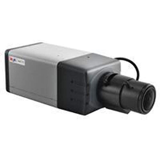 ACTi E271 10MP Box Camera with D/N, Basic WDR, Vari-focal Lens, Manual Focus, f3.1-13.3mm/F1.4-4.0 (HOV:100.5°-26.2°), DC iris, H.264, 1080p/30fps, DNR, Audio, MicroSDHC/MicroSDXC, PoE, DI/DO