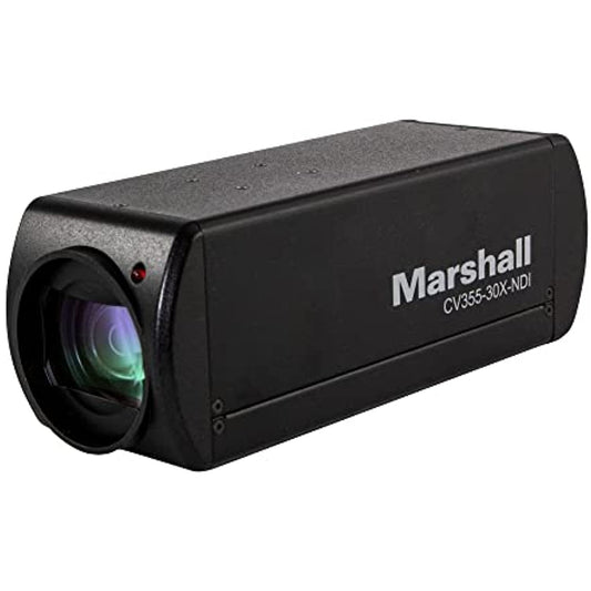 Marshall CV355-30X-NDI 30x Optical Zoom NDI Camera with NDI and 3G-SDI