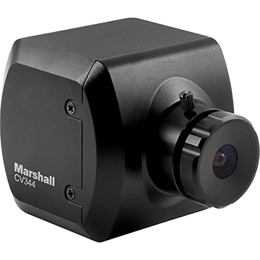 Marshall Electronics CV344 Compact Full HD Camera with CS/C Lens Mount, 1920x1080p at 60 fps, 3G/HD-SDI Output
