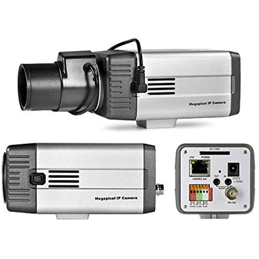 MARSHALL Electronics VS-5326-BIR 1080P60 Weather Proof Bullet Varifocal IP Camera with CVBS Output, White