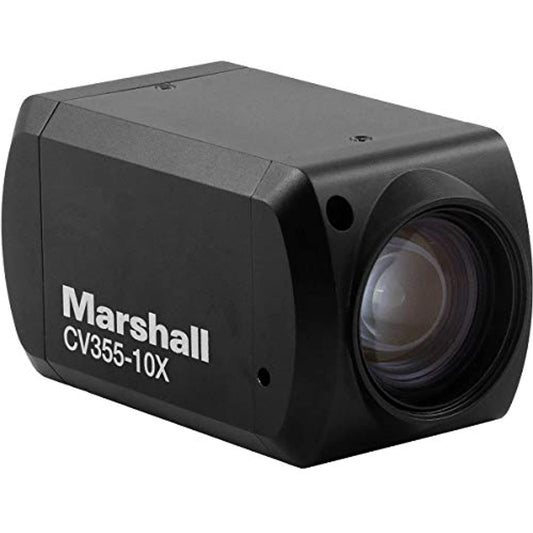 Marshall Electronics CV355-10X Compact 2.1MP HD 10x Optical Zoom Camera with HDMI &amp; 3GSDI