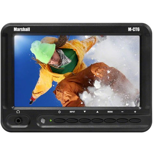Marshall Electronics M-CT6-NEL15 Portable Camera Top Field Monitor with Nikon EN-EL15 Battery Assembly (Black)