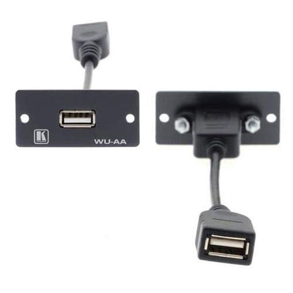 Kramer Electronics WU-AA USB-A to USB-A Wall Plate Insert