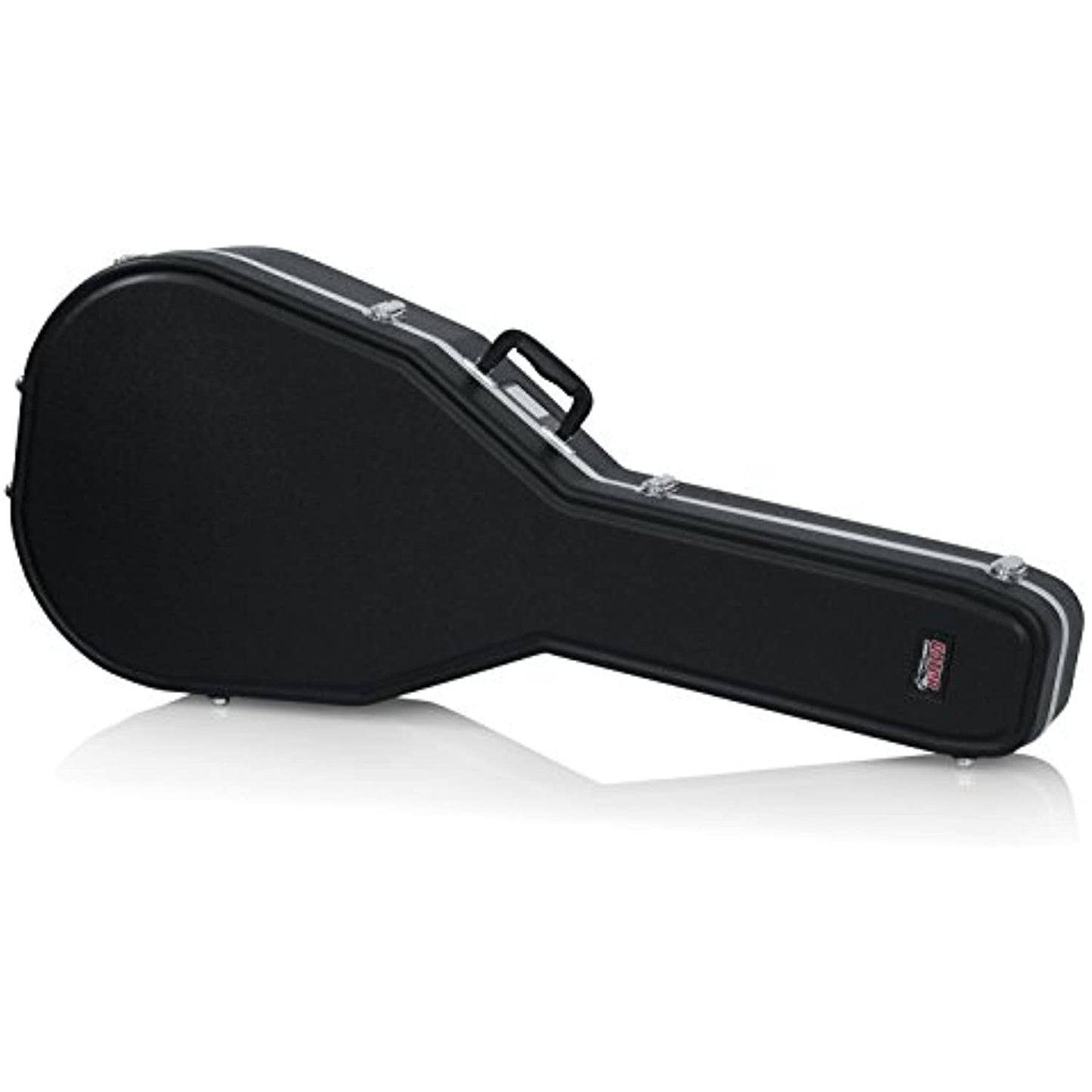 Gator Cases Deluxe ABS Molded Guitar Case for Acoustic Guitars; Fits Jumbo Sized Acoustic Guitars (GC-JUMBO)