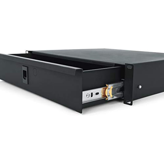 Gator Rackworks Standard 2U Rack Mount Drawer with Lock; 14.2" Deep (GRW-DRW2)
