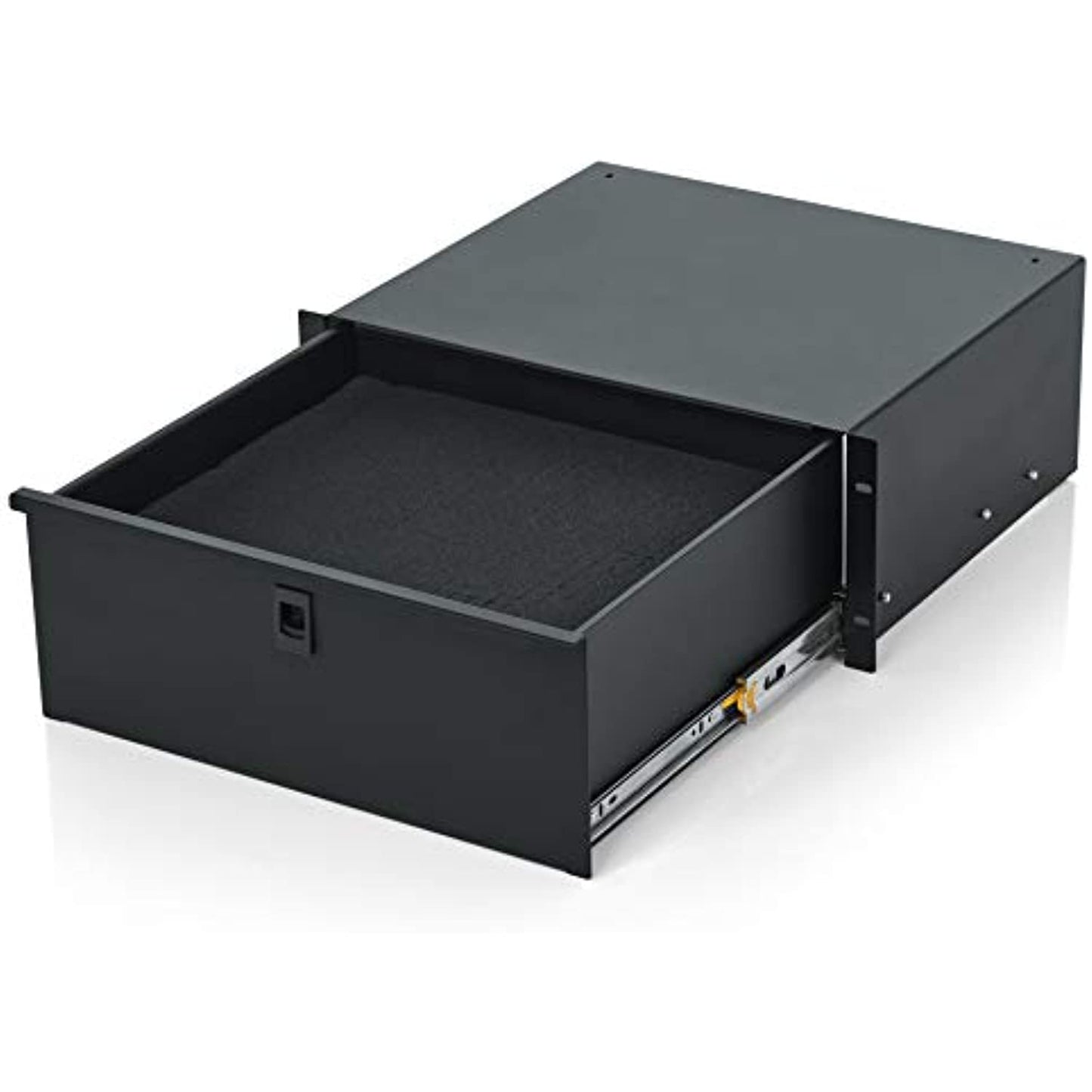 Gator Rackworks Standard 4U Rack Mount Drawer with Foam Interior and Lock; 14.2" Deep (GRW-DRWDF4)
