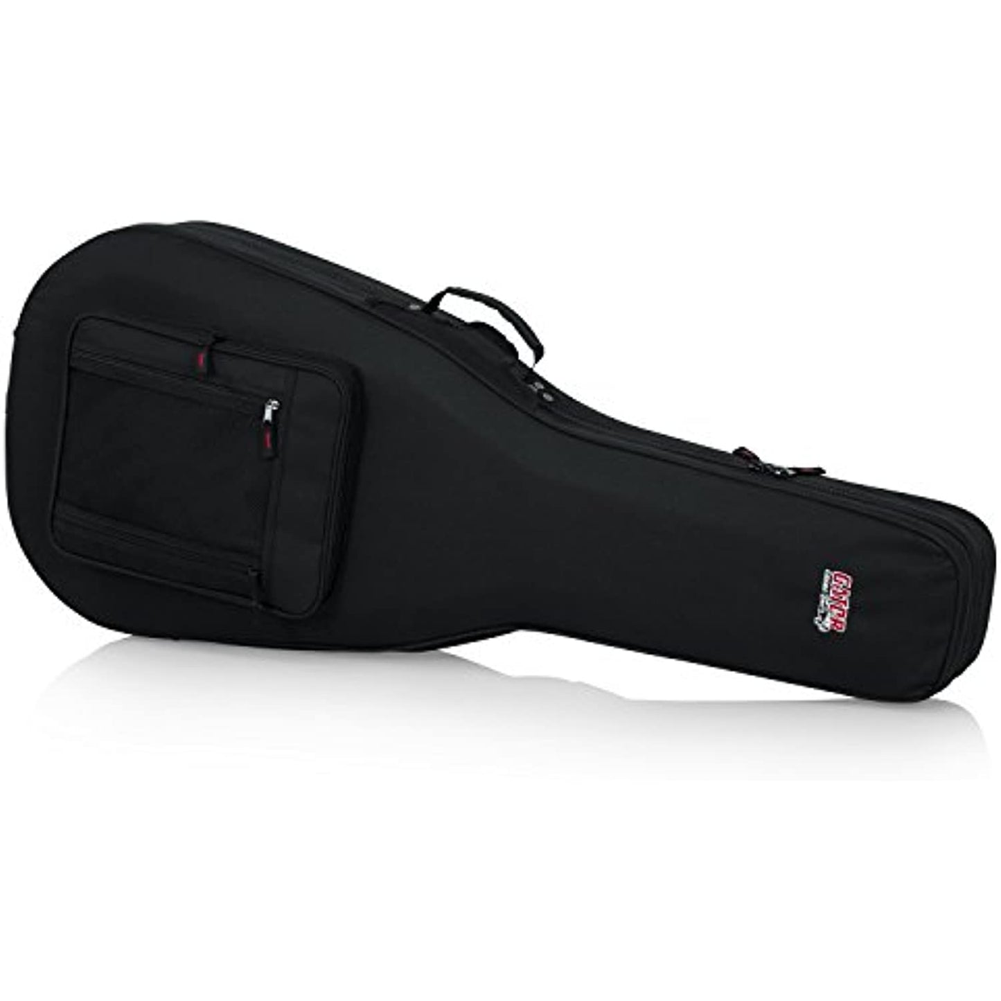 Gator Cases Lightweight Polyfoam Guitar Case For Dreadnaught Style Acoustic Guitars; (GL-DREAD-12)