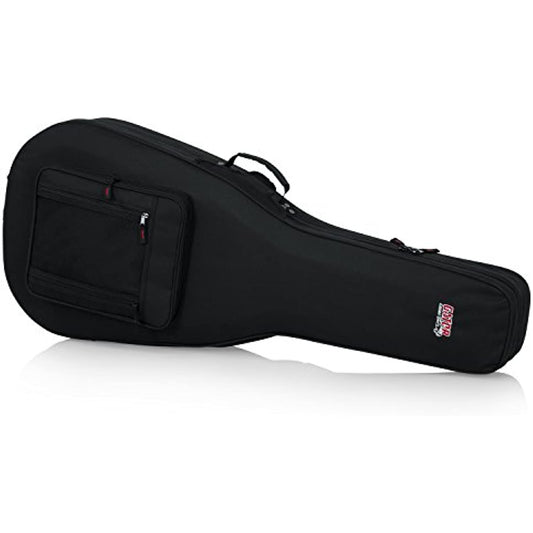 Gator Cases Lightweight Polyfoam Guitar Case For Dreadnaught Style Acoustic Guitars; (GL-DREAD-12)