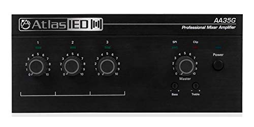 Atlas Sound 35W 3 Input Mixer Amplifier