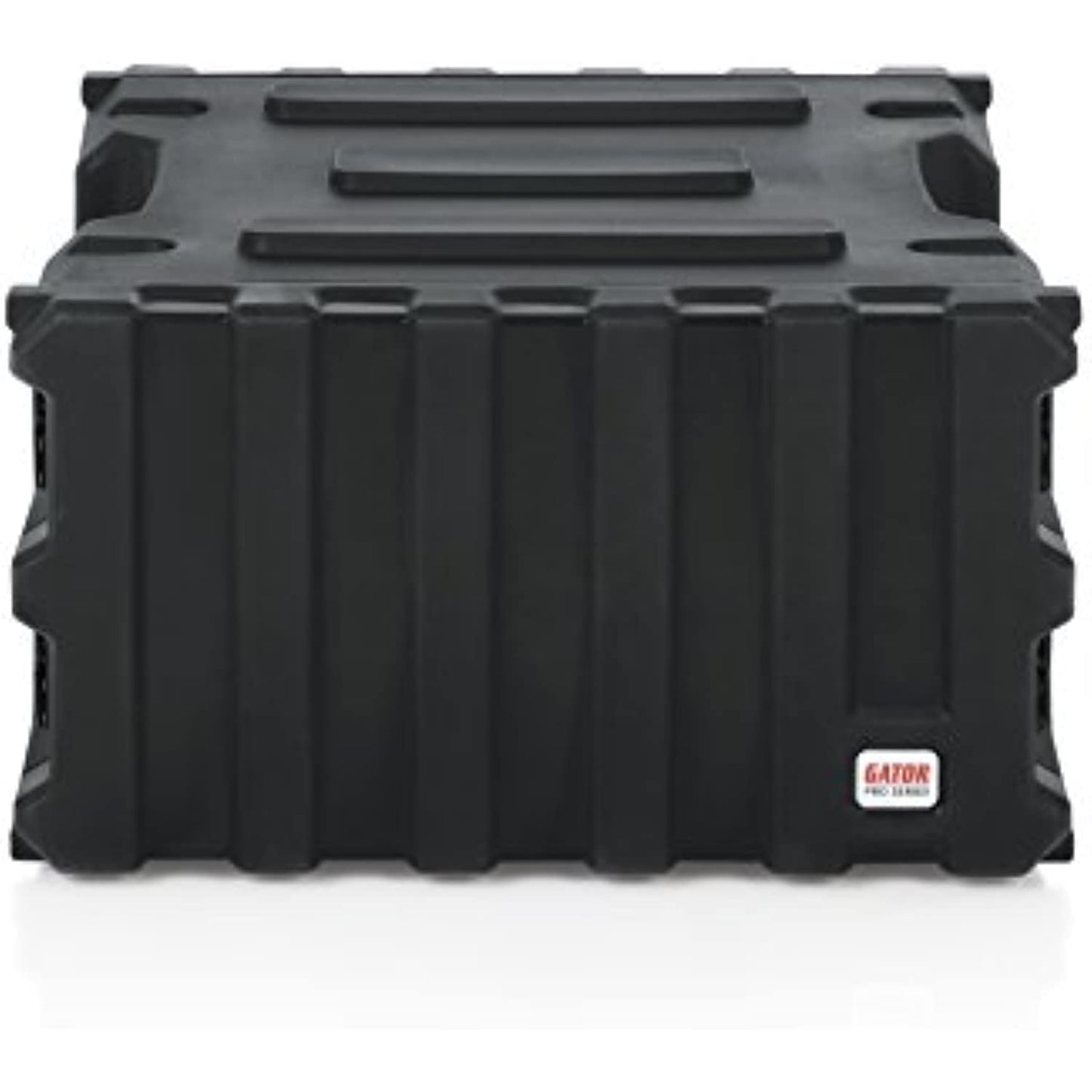 Gator Cases Pro Series Rotationally Molded 6U Rack Case with Standard 19" Depth; Made in USA (G-PRO-6U-19)