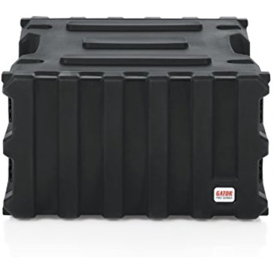 Gator Cases Pro Series Rotationally Molded 6U Rack Case with Standard 19" Depth; Made in USA (G-PRO-6U-19)