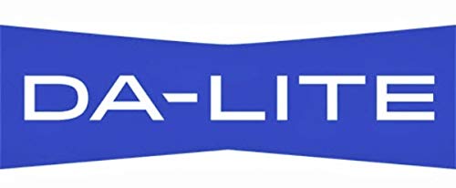 Da-Lite Tensioned 133" Diagonal HDTV Format Home Theater Electric Wall Screen with Da-Mat Fabric