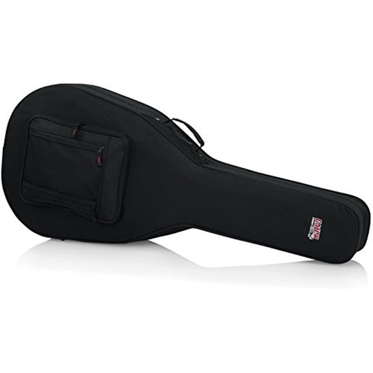 Gator Cases Lightweight Polyfoam Guitar Case for Jumbo Style Acoustic Guitars; (GL-JUMBO)