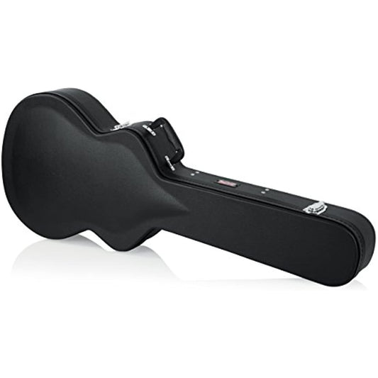 Gator Cases Hard-Shell Wood Case for Semi-Hollow Guitars; Fits Gibson 335 (GWE-335)