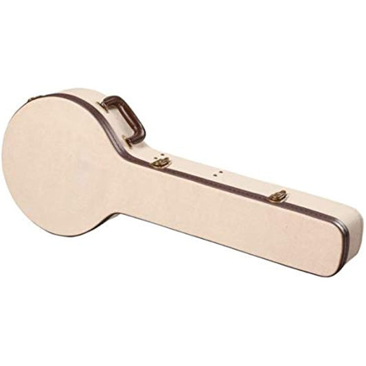 Gator GW-JM BANJO XL Journeyman Burlap Banjo Acoustic Deluxe Wood Case Beige