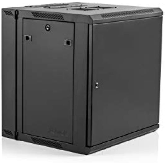 Gator Rackworks Sectional Wall Rack with Steel Door; 9U with 21" Rackable Depth (GRW2009508)