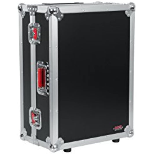 Gator Cases G-TOUR ATA Style Road Case - Custom Fit for Allen and Heath QU16 Mixer with Built in Wheels and Retractable Tow Handle; (G-TOURQU16)