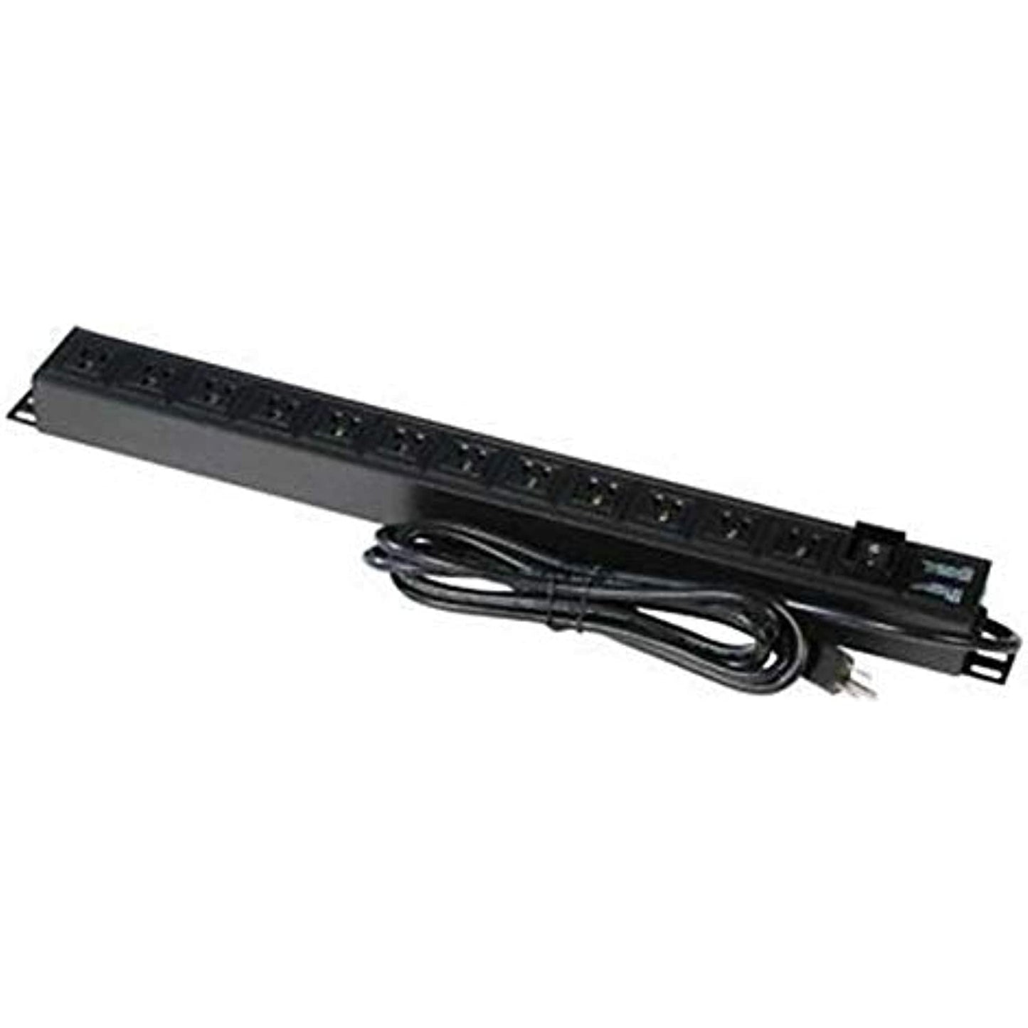 Gator Rackworks UL Approved 110v Vertical Rack Mounting Power Strip, 12 Outlet (GRW-PWRVERT-12)