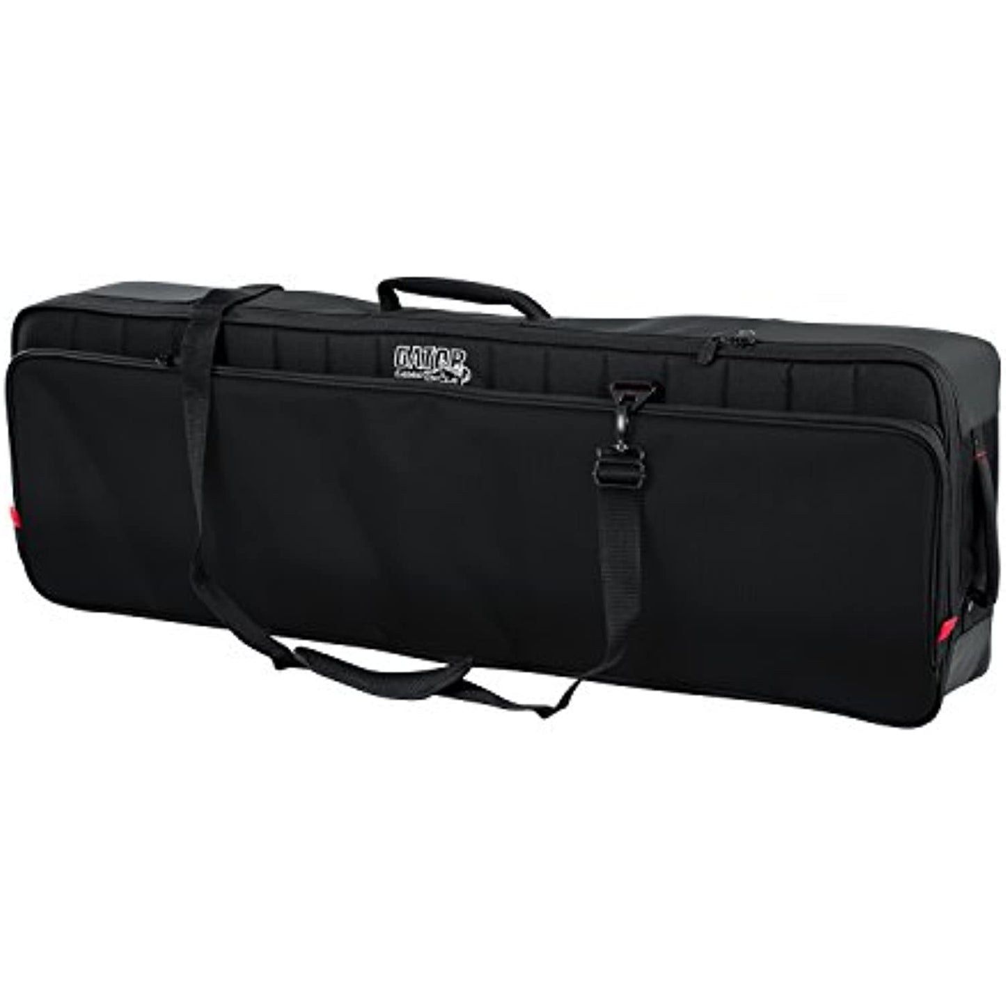 Gator Cases Pro-Go Ultimate Keyboard Gig Bag with Removable Backpack Straps; Fits Slim 61-Note Keyboards (G-PG-61SLIM)