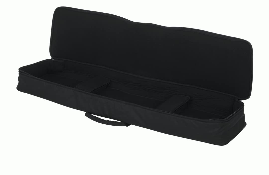 Gator Cases Padded Keyboard Gig Bag; Fits Slim Line 76 Note Keyboards (GKB-76 SLIM)