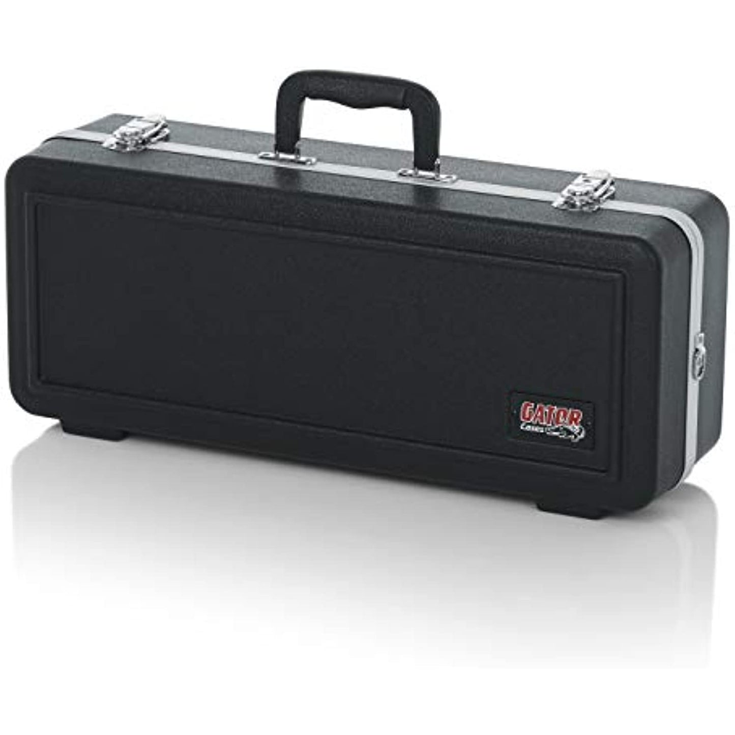 Gator Cases Lightweight Molded Trumpet Case with Locking Latch and Plush Lined Interior; Stackable (GC-TRUMPET)