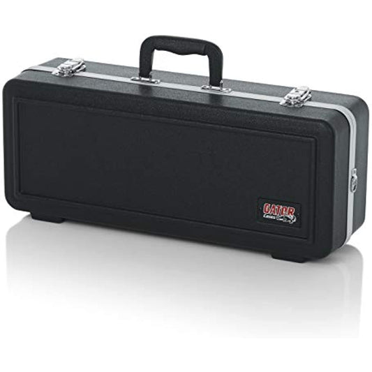 Gator Cases Lightweight Molded Trumpet Case with Locking Latch and Plush Lined Interior; Stackable (GC-TRUMPET)
