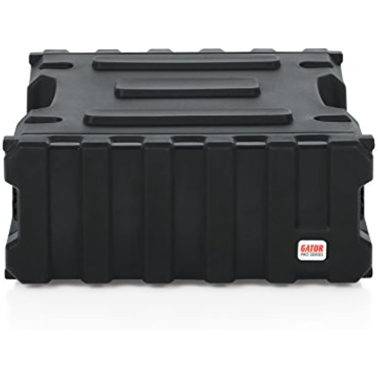 Gator Cases Pro Series Rotationally Molded 4U Rack Case with Standard 19" Depth; Made in USA (G-PRO-4U-19), Black