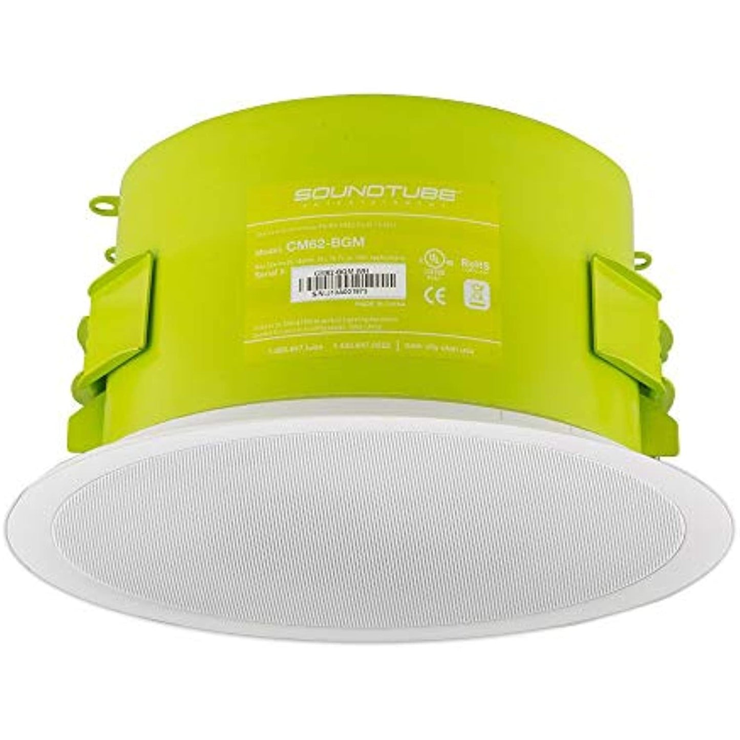 SOUNDTUBE IPD-CM62-BGM-WH in-Ceiling Speaker,White,40 Max. Wattage