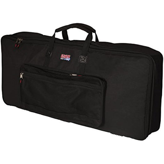 Gator Cases Padded Keyboard Gig Bag; Fits Extra Long Slim Lined 88 Note Keyboards (GKB-88 SLXL)