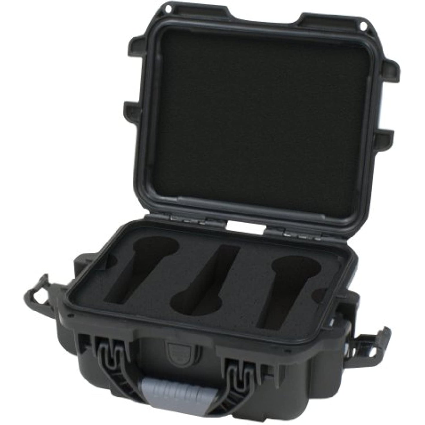 Gator Cases Titan Series Water Proof Injection Molded Microphone Case Fits up to 6 Wired Mics (GM-06-MIC-WP)