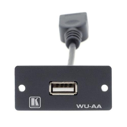 Kramer Electronics WU-AA USB-A to USB-A Wall Plate Insert
