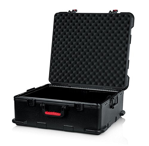 Gator Cases Molded Flight Case for Rack Mountable Mixers Up to 12U Rack Space with TSA Approved Locking Latch (GTSA-MIX12PU)