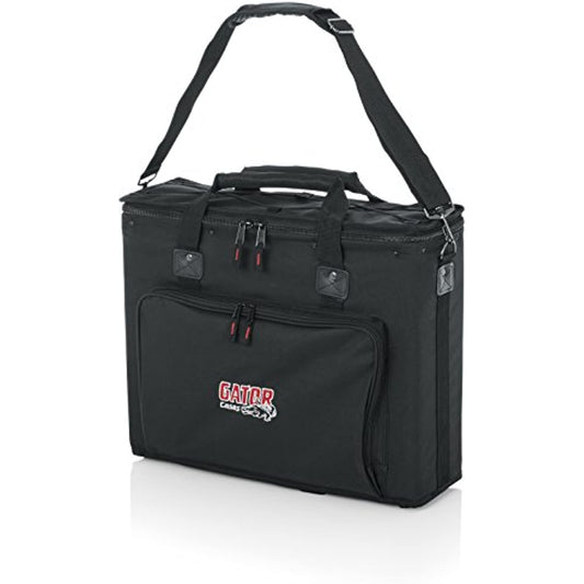 Gator Cases Portable 3U Rack Bag with 14" Rackable Depth; (GRB-3U)