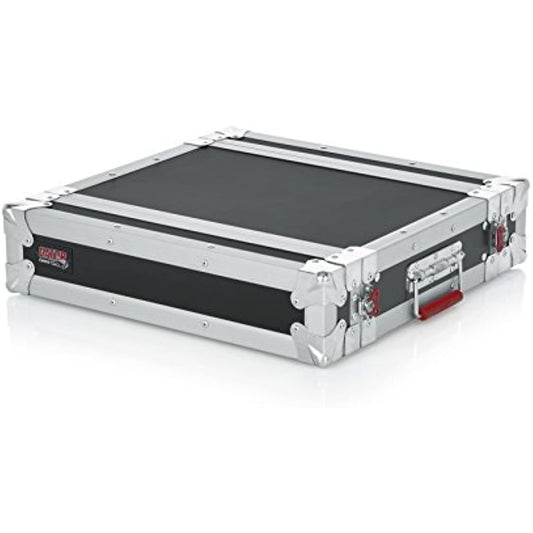 Gator cases G-TOUR Shallow Audio Road Rack with Heavy-Duty Tour Grade Hardware;15" Rackable Depth, 2U (G-TOUR EFX2U)