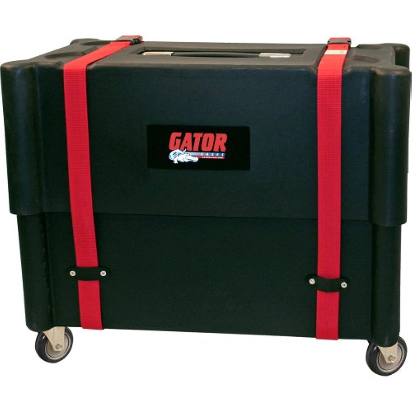 Gator Cases Molded Plastic Guitar Amp Transporter, and Stand, with Caster Wheels; Fits 2x12 Combo Amps (G-ROTO-212)