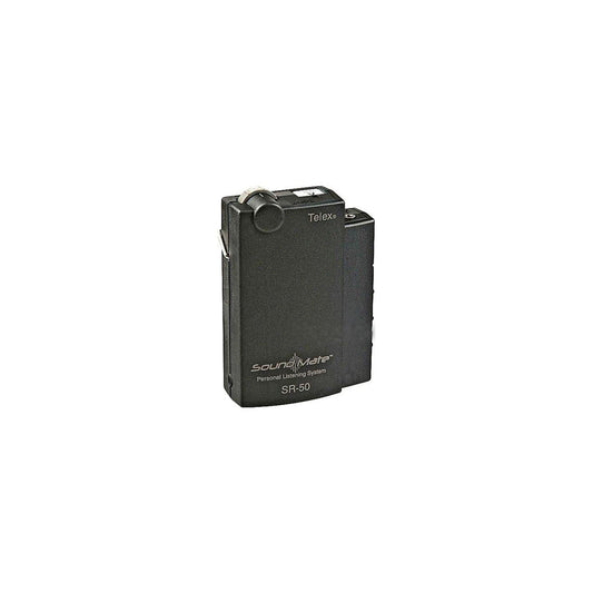 Electro-Voice SR-50 Single Frequency Assistive Listening Receiver with Belt Clip, Band G: 72.7MHz