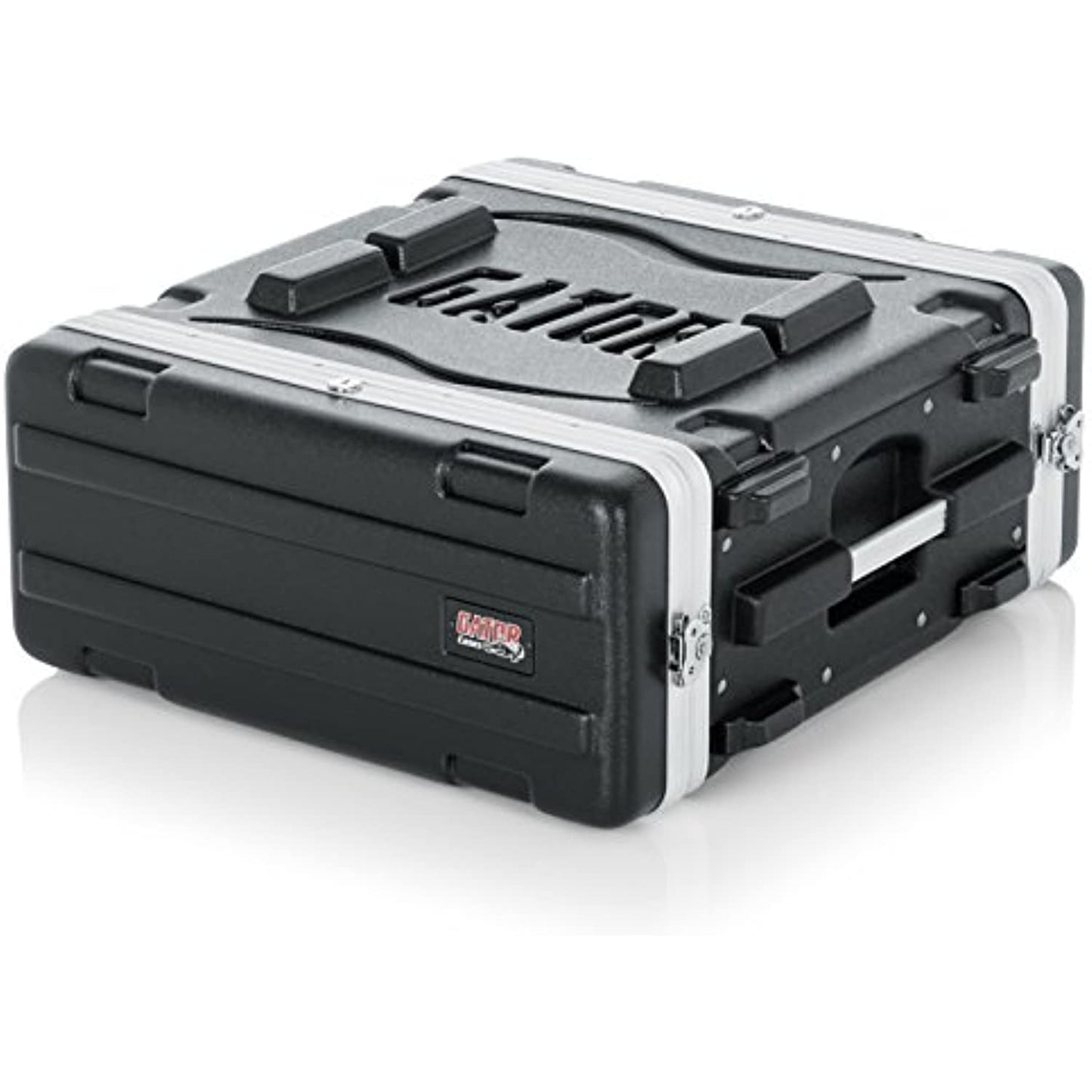 Gator Cases Lightweight Molded 4U Rack Case with Heavy Duty Latches; Standard 19.25" depth, 4U (GR-4L)