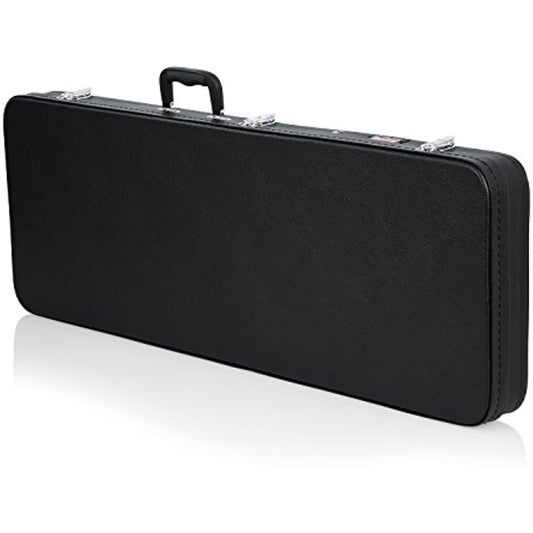 Gator Cases Hard-Shell Wood Case for Wide Body Electric Guitars; Fits PRS Style Guitars and More (GWE-ELEC-WIDE)