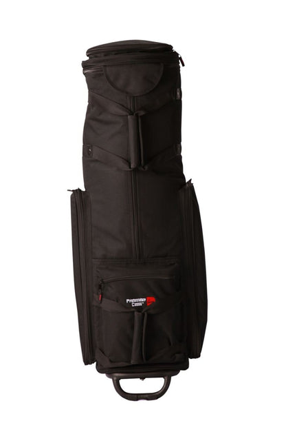 Gator Cases Protechtor Series Steel frame Rolling Drum Cart for Drum Hardware with Removable Bag and 100 Pound Load Capacity; 40" x 10" x 10" (GP-DRUMCART)