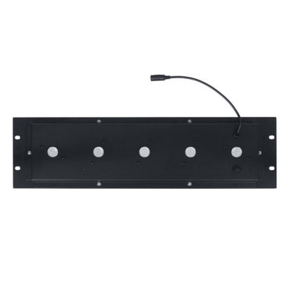 Lowell RPL-T3 Rack Panel with Light, Top-Mount 3U