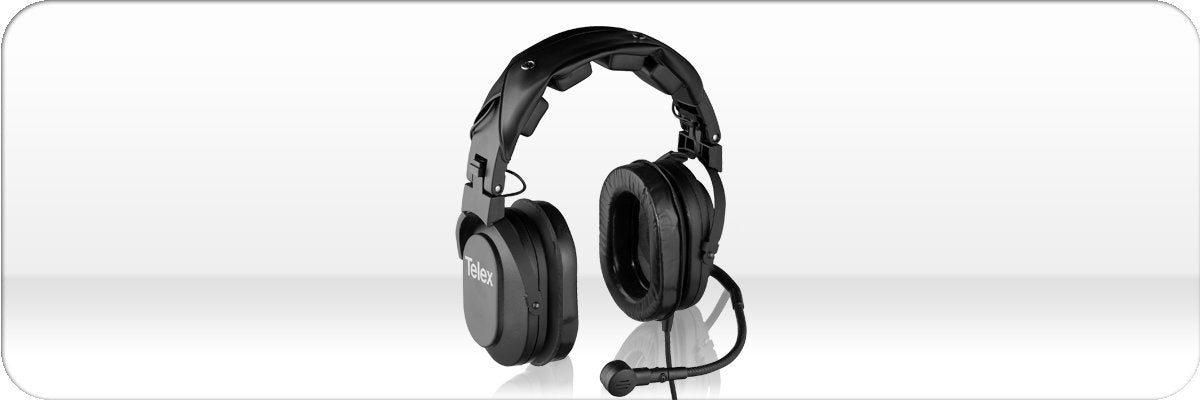 Hr2, Dual-Sided Full Cushion Medium Weight Noise Reduction Headset, Pigtail Term