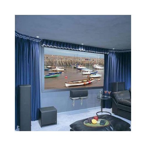 HiDef Grey Onyx with Veltex Fixed Frame Screen - 100" diagonal NTSC Format Size: 7'