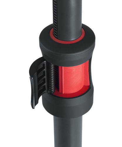 Gator Frameworks ID series Speaker Subwoofer Stand with Lift Assist. Fits Standard Sub Pole Mount with Adapter for M20 Threaded Mounts; 37"/57" Min/Max Height (GFW-ID-SPKR-SP)