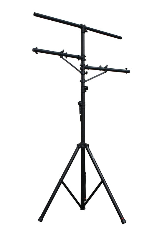 Gator Frameworks Lightweight Aluminum Lighting T Multiple Arms DJ Gear Stand (GFW LS1)