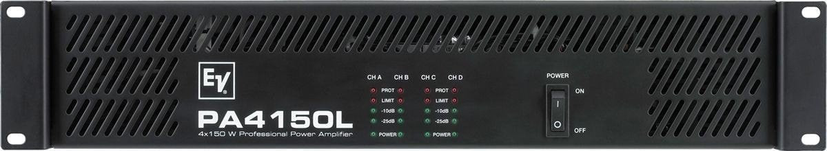 PA4150L Amplifier - 640 W RMS - 4 Channel